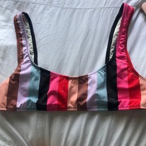 Solid & Striped bikini top!